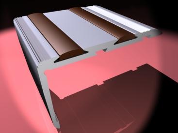 Überwurfprofile zum nachträglichen Einbau Modell Alu R20 Profil für auswechselbare Gummidämpfer Verschraubbar im Dämpferkanal Bohrlöcher im hinteren Einschubkanal auf Anfrage