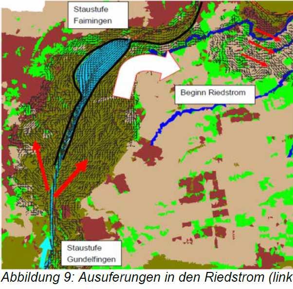 Einfluss des Riedstromes auf den Ablauf der HW-Wellen TU München, Abschlussbericht 2012, G 2013-02, S.