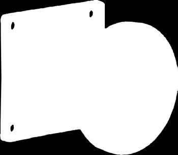 Ankerplatte: Ø 55 mm x 5 mm Schwenkbereich: ± 60