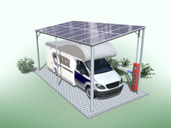 Solar-Energie-Port für