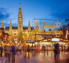 p. in der 2-Bett Außen Weihnachtsmarkt in Wien Genießen Sie die besinnliche Vorweihnachtszeit auf der romantischen Donau und besuchen Sie unterwegs Christkindlmärkte und festlich geschmückte Orte.