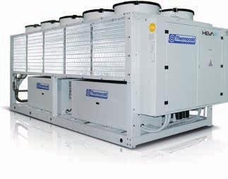 HYDRONIC SYSTEM HEVA FC Refrigeratori aria/acqua in versione FREE COOLING con ventilatori elicoidali e compressori semiermetici a vite.