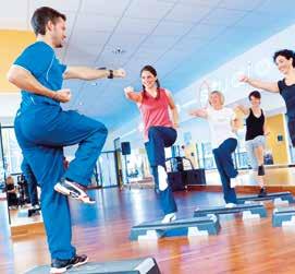 - gemeinsam zu mehr Fitness bedeutet Fitness und Spaß gemeinsam erleben. Programme wie Workout oder Wirbelsäulengymnastik finden immer begeisterte Teilnehmer.