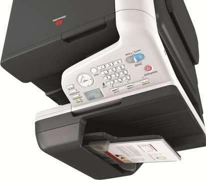 d-color MF3100 KOMPAKT UND LEISTUNGSSTARK Drucken, kopieren, scannen und faxen mit einem Gerät? Ja, daß können Sie haben.