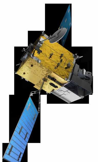 The system is composed of four MTG-I satellites dedicated to the imaging applications and two MTG-S satellites dedicated to sounding applications.