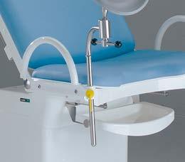 for control of height adjustment, pelvis section adjustment and back section