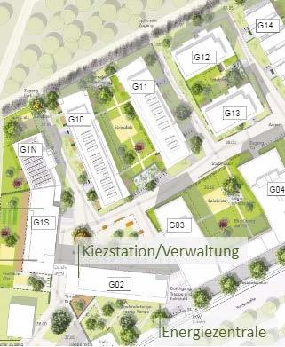 Möckernkiez Quartiersreferenzprojekt Das Projekt im Überblick Neubau KfW Effizienzhaus 40 Standard 471 Wohnungen + 20