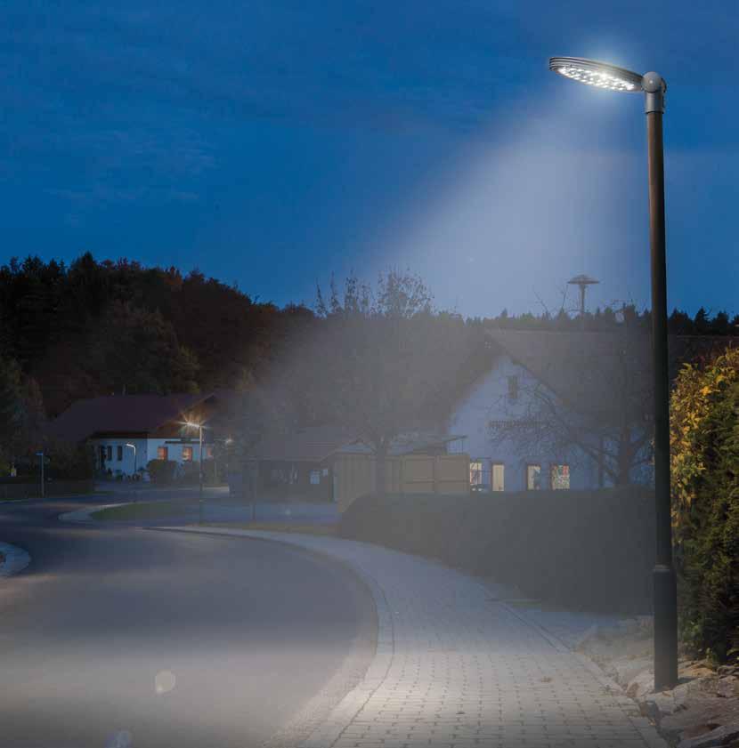 4 Beleuchtungstechnik Stührenberg GmbH hohe Wirtschaftlichkeit, niedrige CO 2 -Emissionen, günstige Investitionskosten, einfache LED-Straßenbeleuchtung Verkehrsstraßen, Anliegerstraßen und