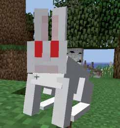Das Killer-Kaninchen Du kannst ein süßes, aber tödliches Kaninchen spawnen, indem du folgende Befehlszeile verwendest: 1.