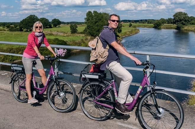 Weltvogelpark-Region Heidebiken Acht toll ausgeschilderte Radtouren und eine neue Radkarte bieten dem Radler, der Familie oder dem Freizeitfahrer eine große Auswahl.