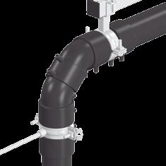 SitaDSS PE-Rohr Formteile, Montagetechnik und Montagerichtlinien Das SitaDSS PE-Rohr-System mit seinem geringen Gewicht wird bevorzugt eingesetzt, wenn die Dachkonstruktion keine oder kaum noch