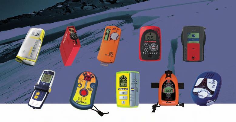 Backcountry Access, Ortovox, Barryvox, Pieps, Arva