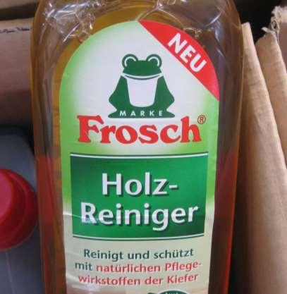 105260_750ml_Frosch Holzreiniger Reinigungsmittel: Holzreiniger Frosch Holzreiniger Inhalt: 750ml 0,50