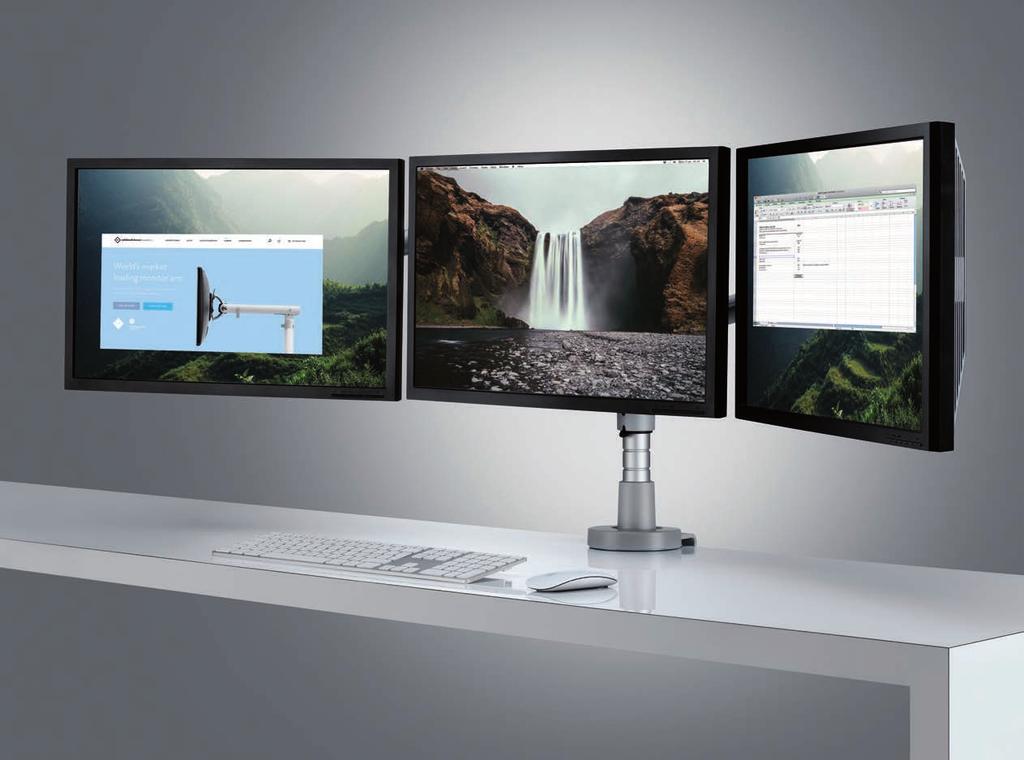 Flo Modular ist unsere flexibelste und dynamischste Multi-Monitor-Lösung.