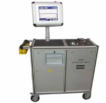 Test enches JS 3840 JOINT SIMULATOR ENC 3840 JS 3840 is an ergonomic solution, which provides in a single mobile unit, all necessary equipment needed for measuring, such us all transducers, adapters,