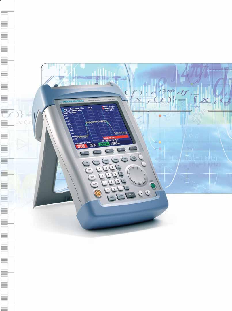 Handheld Spektrumanalysator R&S FSH3 100