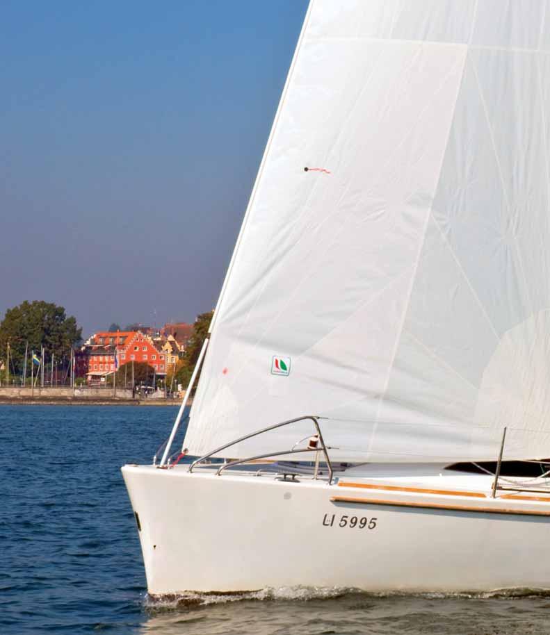 Schnell und tou Die Scholtz 32 ist ein schnelles Boot mit guten Segeleigenschaften und guter Verarbeitung.