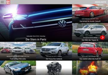 größte Bewegtbildangebot im Bereich Autotest im deutschsprachigen Web auf