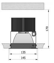 LED-Konverter Treiber extern / Elektronik Standard Version oder dimmbar (DALI)
