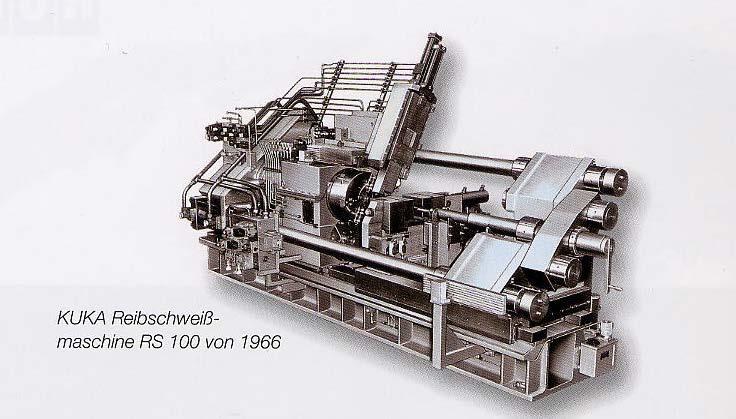 Bild RS100 1966: 1966 brachte KUKA die erste Maschine auf den Markt.
