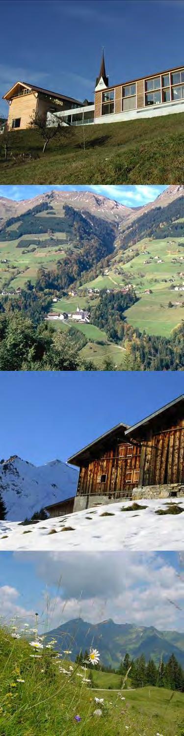 6 Gemeinden ca. 3500 EW 19.200ha (8% der Fläche Vorarlbergs) Alpines Seitental: 580 bis 2.704m Höhenerstreckung Tourismus: ca. 140.000 Nächtigungen/Jahr 2.