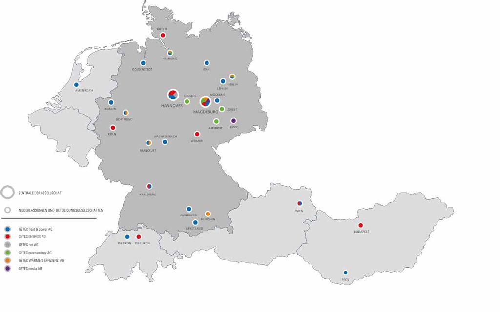 Vorstellung der GETEC GRUPPE Seit 1993 unabhängige Energiedienstleistungsgesellschaft Marktführer für Energiedienstleistung in Deutschland