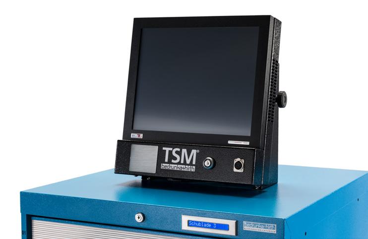 BETRIEBSEINRICHTUNGEN Tool-Server-Modular Hardware Touchscreen: (TSM 150 + TSM 300): Diagonale: 43,2 cm / 17" max.