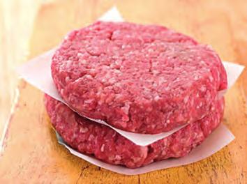 Alternativ Burger Hamburger Gourmet Irish Beef Puck Tiefgefrorenes Rindfleisch aus