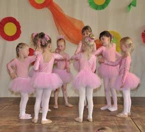 Wir lieben Sport! Tänzerische Früherziehung Mit kreativen und spielerischen Übungen werden die Kinder motiviert und langsam an den Tanz herangeführt.
