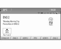 26 Radio Autostore-Listen Die Sender eines Frequenzbands mit dem besten Empfang können in den Autostore-Listen gespeichert und aus diesen Listen abgerufen werden.