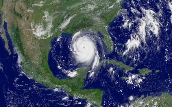 Wirbelstürme: Hurricane Mitch Hurricane Katrina Drehrichtung auf Nordhalbkugel: Gegenuhrzeigersinn!