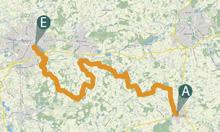 Die zweite Etappenhälfte führt durch das Naturschutzgebiet Büngernsche-Dingdener Heide mit Feuchtwiesen, Heide- und Waldflächen, Hecken und Kopfweiden. Die Strecke endet im Herzen Bocholts am Aasee.