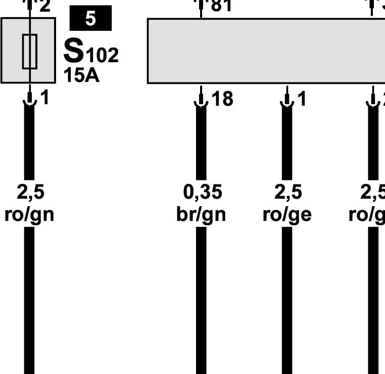 Стр. 6 из 15 Audi A6 Stromlaufplan Nr.