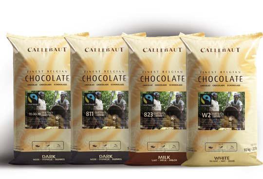Seit 2011 werden Callebaut s vier Klassiker, auch Fairtrade-zertifiziert, erhältlich sein;