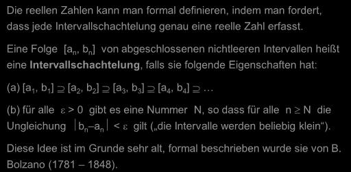 Seite 21 Seite 22 Wurzeln sind irrational Formale Definition von R Der berühmteste Irrationalitätsbeweis ist der für 2. Satz. 2 ist keine rationale Zahl. Beweis durch Widerspruch.