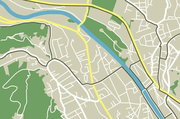 Stadtplan INFRASTRUKTUR Radroute HR2 Weinzöttlstraße Verkehrsanbindung + Bushaltestelle Shopping Nord Linie 52 (550 m) + Bushaltestelle Gösting Linie 40, 48, 85 (950 m) + Autobahnanschluss in 4 km
