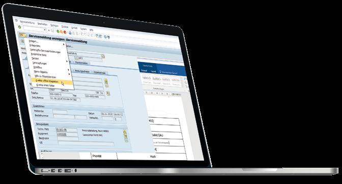 Als Vorlagen sind Word- und Excel-Dokumente möglich. In diesen Office-Vorlagen werden Textmarken definiert und mit SAP Werten aus den jeweiligen SAP Business Objekten verknüpft.