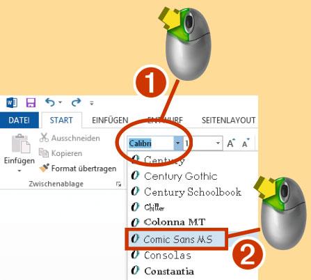 Ihre Schriftarten verwalten Sie unter Windows 7 und Windows 8 übrigens in der Systemsteuerung unter Darstellung und Anpassung/Schriftarten.