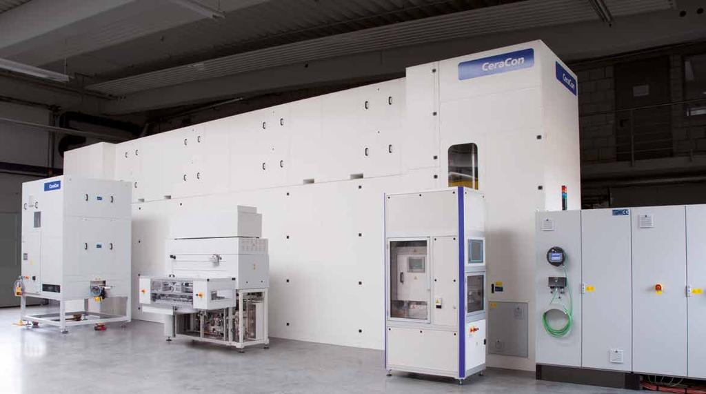 CeraCon Thermal systems Temperaturbehandlung unter Automation Thermosysteme von CeraCon sind Industrieöfen, mit denen Ihre Produkte und Bauteile auf eine gewünschte Temperatur bis rund 220 C