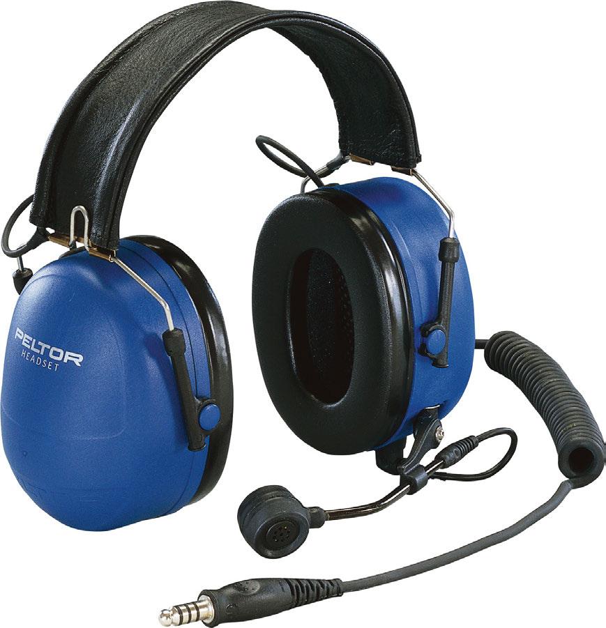 ATEX 3M PELTOR ATEX Headset SNR: 33 EEX-zugelassene Headsets ATEX Klasse EEX ib IIC T4 Mikrofon mit effektiver Lärmkompensation Integrierter Mikrofonarm mit Quick Positioning Ausführungen mit
