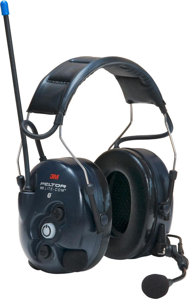 Bluetooth Headsets 3M PELTOR WS LiteCom SNR: 30 Eingebaute Zwei-Wege-Funkkommunikation Bluetooth-Schnittstelle für den schnurlosen Einsatz an Handy und Telefon Geräuschdämmendes Sprachmikrofon