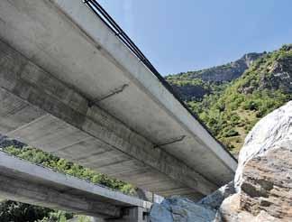 Projekte - A9, Simplon-Passstrasse: Erneuerung Kaltwassergalerie, Kulmtunnel, Josefsgalerie - A6, Neubau Brücke