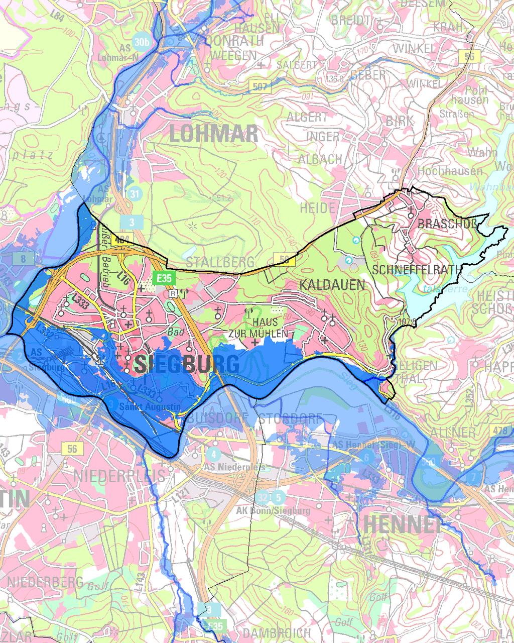 Hochwasserrisikomanagementplanung in NRW