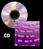 Abb. 3: Schematische Struktur der Spuren einer CD (links) und einer DVD (rechts) (Quelle: SONY). 3. Messungen mit einem Gitter-Spektralapparat Abb.
