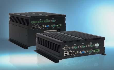 Spectra PowerBox 4000-Serie Die Spectra PowerBox-4000 Serie Lüfterlose Mini-PCs mit isolierten Schnittstellen und isolierten Ein-/Ausgängen