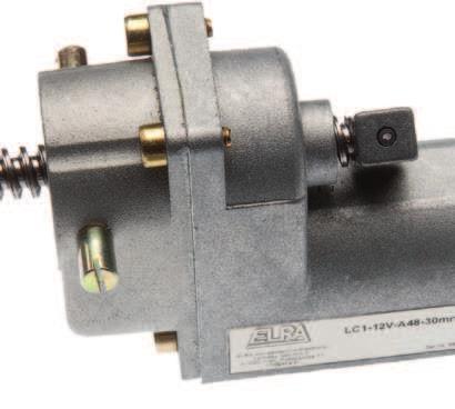 Linearantrieb LC1 12V/24V kostengünstig DC-Getriebemotor 12V mit Trapezspindel s=3 mm Spindellängen