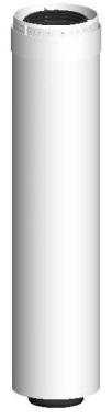 Konzentrisches Zuluft/Abgas-Doppelrohr Konzentrisches Zuluft/Abgas-Doppelrohr Preis 1) Sachnummer DN 60/100 DN 80/125 Doppelrohr 255 mm Doppelrohr 500 mm