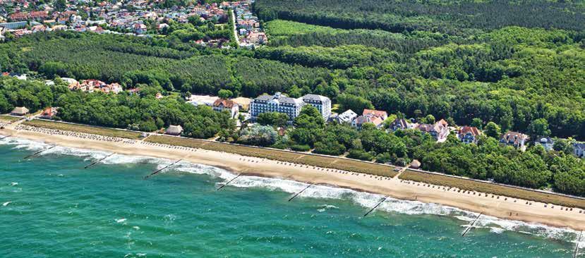 Freiraum Das Vier-Sterne-Superior-Hotel liegt nur wenige Meter vom Strand entfernt und ist der perfekte Veranstaltungsort