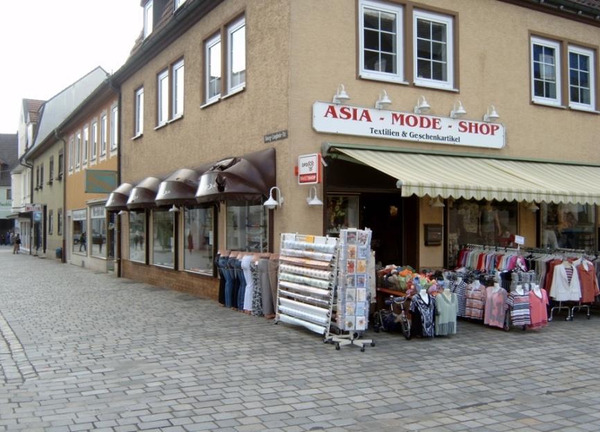 Einzelhandelsstandort Altstadt Ladenqualität der