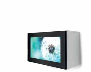 Einbaufernseher Art.-Nr.: TV215 Die LCD-Matrix mit LED-Beleuchtung ist Full-HD-fähig, und hat eine Helligkeit von 250 cd/m2. Das Gerät ist mit einem USB-Player und HDMI-Anschluss ausgestattet.